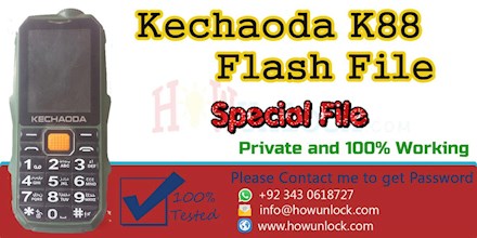 Kechaoda K88 Flash File